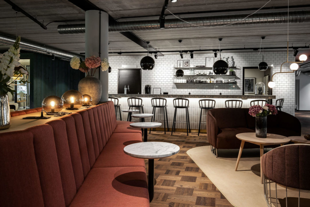 Lounge HuvudkontoretHK Kontorshotell Helsingborg Makadamgatan 5